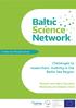 Challenges to researchers mobility in the Baltic Sea Region