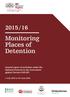 Monitoring Places of Detention