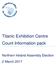 Titanic Exhibition Centre Count Information pack