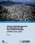 Disaster Risk Management in Latin America and the Caribbean Region: GFDRR Country Notes Haiti
