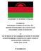 GOVERNMENT OF THE REPUBLIC OF MALAWI