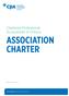 Chartered Professional Accountants of Ontario ASSOCIATION CHARTER. Effective: April 2017 CPA ONTARIO ASSOCIATION CHARTER