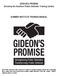 GIDEON S PROMISE (formerly the Southern Public Defender Training Center) SUMMER INSTITUTE TRAINING MANUAL