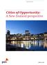 Cities of Opportunity: A New Zealand perspective