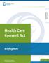 Health Care Consent Act