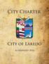 Historical Sketch of the Founding of Laredo and Its City Charter