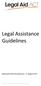 Legal Assistance Guidelines