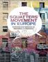 THE SQUATTERS MOVEMENT IN EUROPE