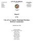 Report. City of Los Angeles Municipal Elections Reform Commission