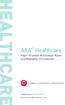AAA Healthcare. Payor Provider Arbitration Rules and Mediation Procedures. Available online at adr.org/healthcare