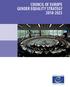COUNCIL OF EUROPE GENDER EQUALITY STRATEGY