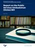 Report on the Public Services Ombudsman (Wales) Bill