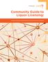 Community Guide to Liquor Licensing: A guide to the liquor licensing process in the City and County of Denver