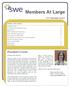 Members At Large. President s Corner. FY17 Newsletter, Issue 3 INSIDE THIS ISSUE: Greetings MAL Members,