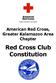 American Red Cross, Greater Kalamazoo Area Chapter Red Cross Club Constitution