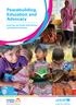 Peacebuilding, Education and Advocacy. East Asia and Pacific Desk Review and Situation Analysis
