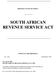 SOUTH AFRICAN REVENUE SERVICE ACT