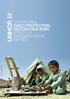 UNHCR2014 GLOBAL CHILD PROTECTION, EDUCATION & SGBV STRATEGY IMPLEMENTATION REPORT. UNHCR / N. Behring-Chisholm