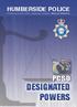HUMBERSIDE POLICE Protecting Communities, Targeting Criminals, Making a Difference