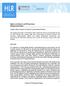 High Level Review of UN Sanctions Background Paper