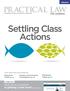 Settling Class Actions