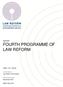 FOURTH PROGRAMME OF LAW REFORM