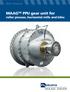 MAAG TM PPU gear unit for roller presses, horizontal mills and kilns