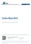 Union Byte By Cherrie Bucknor and John Schmitt* January 2015