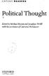 OXFORD READERS. Political Thought. Edited by Michael Rosen and Jonathan Wolff with the assistance of Catriona McKinnon.  ' v\ OXPORD UNIVERSITY PRESS
