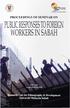 PROCEEDINGS OF SE AR 0 PUBLIC RESPONSES TO OR IG. WORKERS IN SABAH