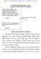 Case 2:16-cv ILRL-MBN Document Filed 09/01/17 Page 1 of 27 IN THE UNITED STATES DISTRICT COURT FOR THE EASTERN DISTRICT OF LOUISIANA