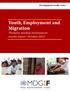 Development results series Youth, Employment and Migration