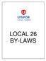 UNIFOR LOCAL 26 BY-LAWS