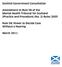 Scottish Government Consultation. Amendment to Rule 58 of the Mental Health Tribunal for Scotland (Practice and Procedure) (No.