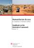 Humanitarian Access in situations of armed conflict