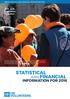 STATISTICAL UNV STATISTICAL AND FINANCIAL INFORMATION 2016