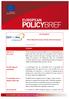 GO-EuroMed. The Political Economy of Euro-Med Governance. Ongoing Project EUROPEAN POLICY BRIEF 1 SUMMARY. Objectives of the research