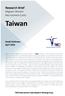 Taiwan. Research Brief. Migrant Worker Recruitment Costs. David Dickinson April TWC2 Recruitment Costs Research Working Group