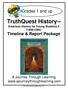 TruthQuest History American History for Young Students II ( ) Timeline & Report Package