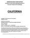 AMERICAN BAR ASSOCIATION Directory of Law Governing Appointment of Counsel in State Civil Proceedings CALIFORNIA