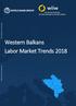 Western Balkans Labor Market Trends 2018