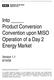 Into Product Conversion Convention upon MISO Operation of a Day 2 Energy Market