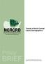 NCRCRD. Trends in North Central Latino Demographics. North Central Regional Center for Rural Development. Policy BRIEF