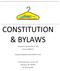 CONSTITUTION & BYLAWS Incorporation date: February 18, 2005
