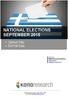 NATIONAL ELECTIONS SEPTEMBER 2015