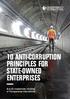 10 ANTI-CORRUPTION PRINCIPLES FOR STATE-OWNED ENTERPRISES. A multi-stakeholder initiative of Transparency International
