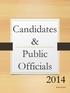Candidates & Public Officials 2014