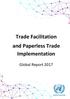 Trade Facilitation and Paperless Trade Implementation