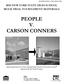 PEOPLE V. CARSON CONNERS