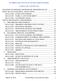 FLORIDA RULES OF JUVENILE PROCEDURE TABLE OF CONTENTS